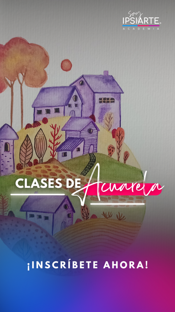 4 Clases Acuarela